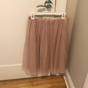 NEVER WORN ZARA TULLE SKIRT